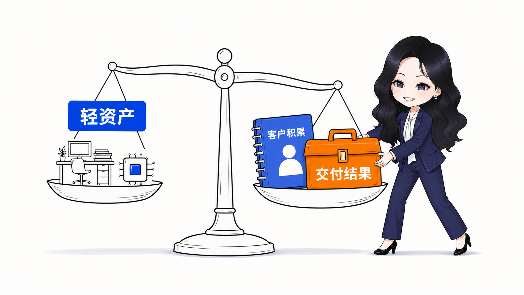 轻资产不等于没有资产