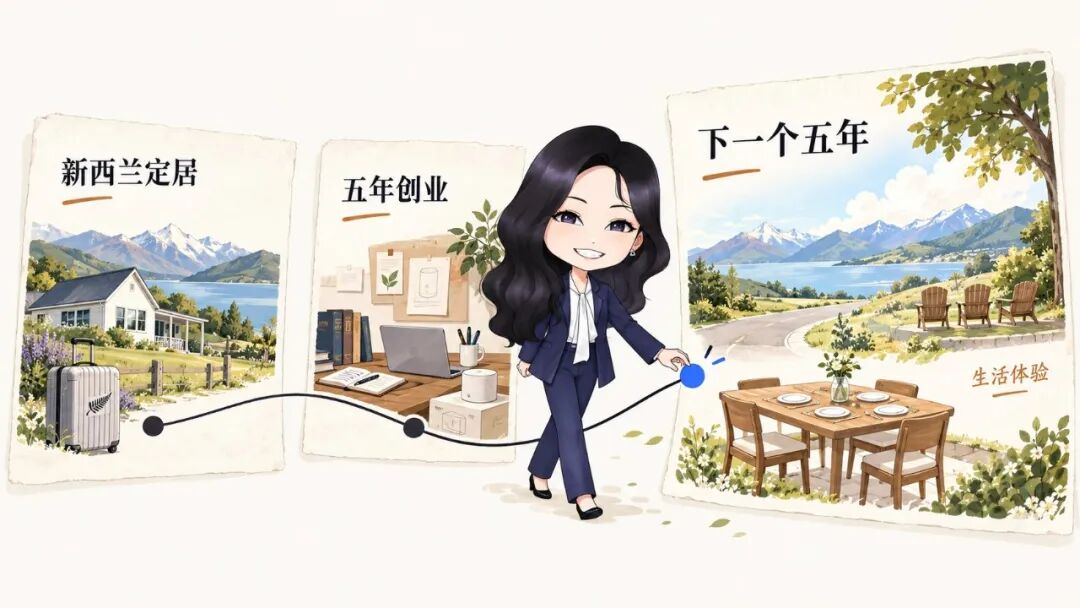从新西兰定居、五年创业，走向下一个五年的生活体验