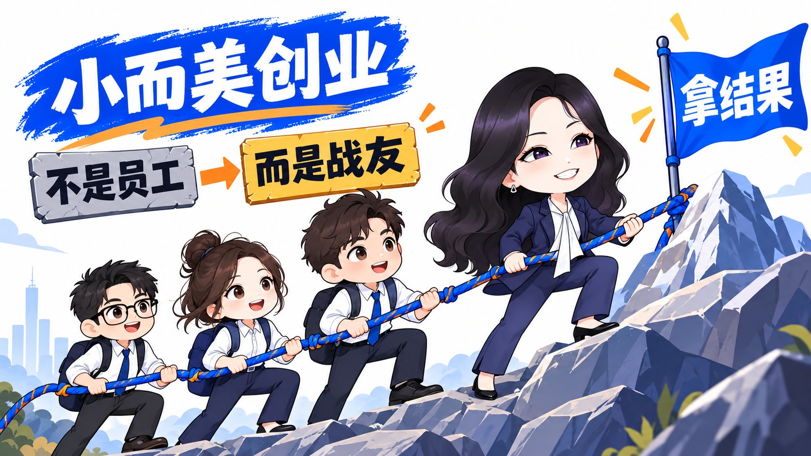 封面：小而美创业，老板要的不是员工，而是战友
