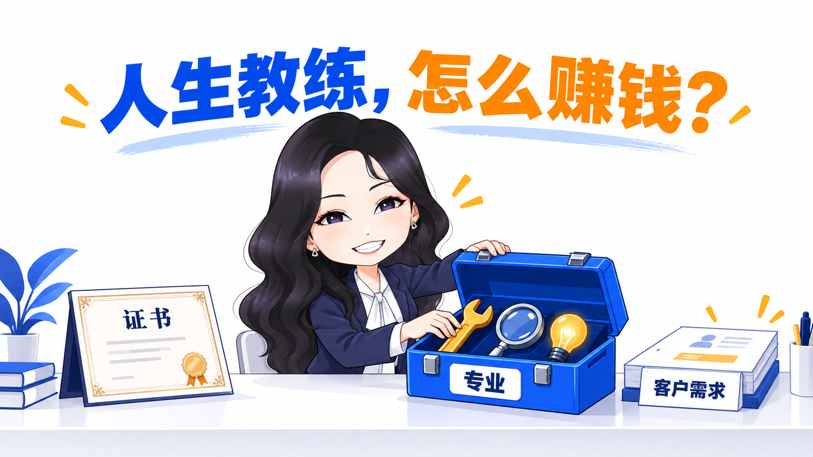 人生教练，怎么赚钱？