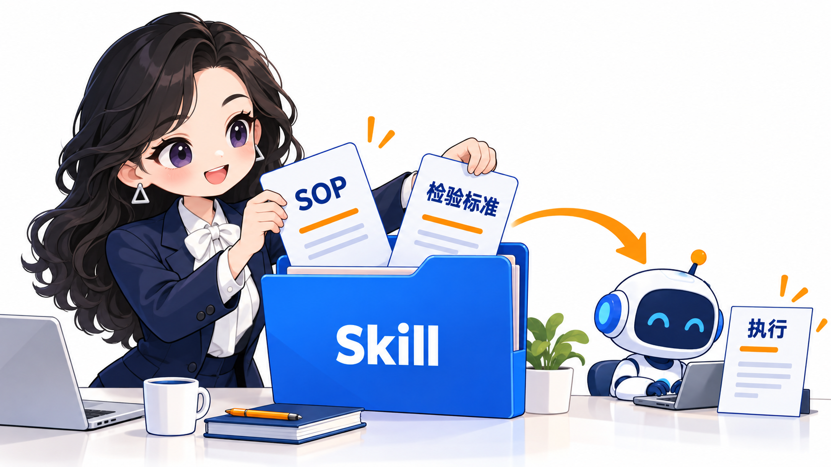 SOP 加上检验标准，写成可以执行的 Skill